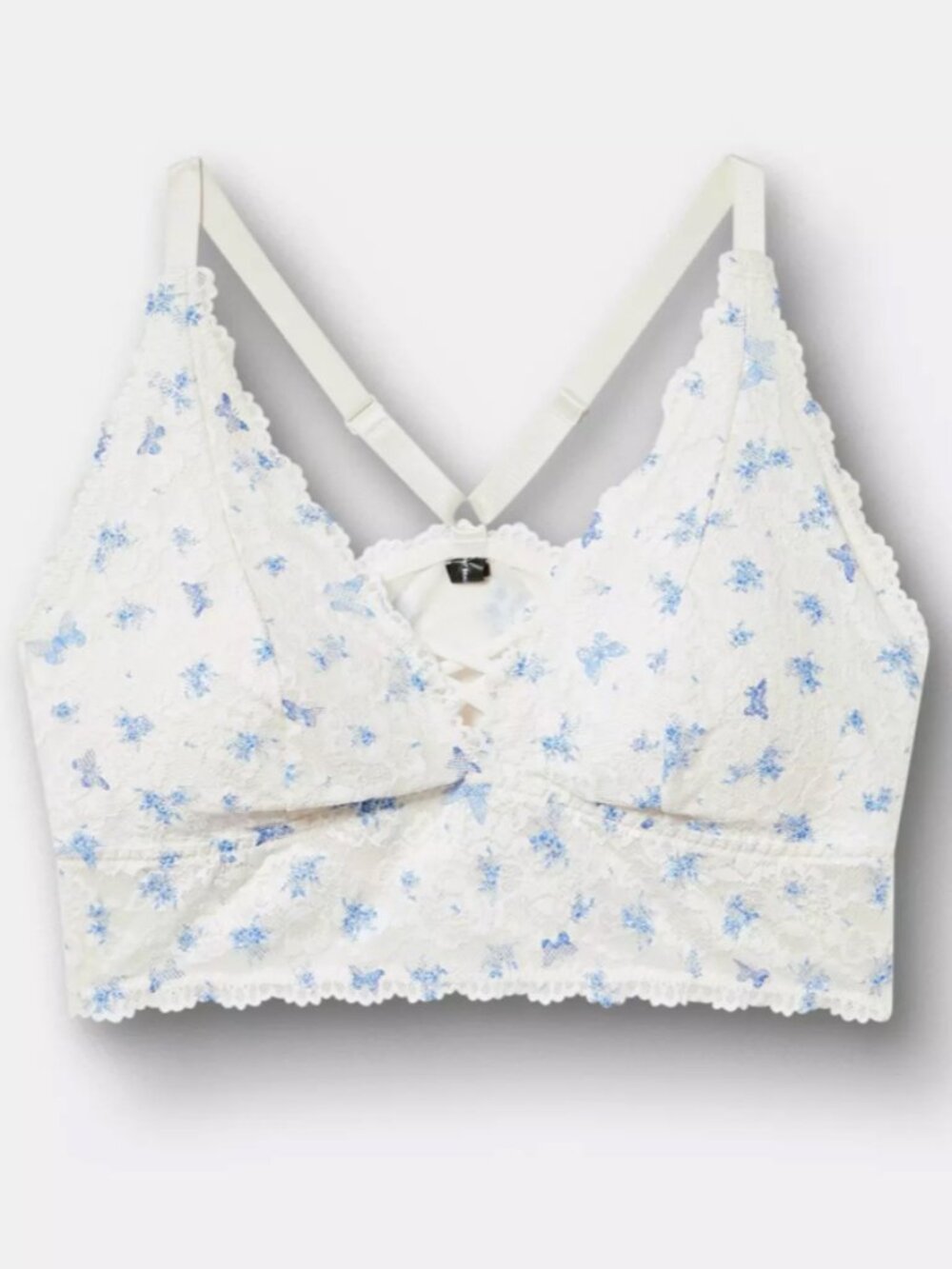 Torrid Lightly Lined XO Lace Bralette Size 1